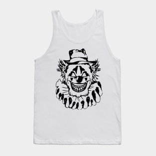 Evil Halloween Clown Tank Top